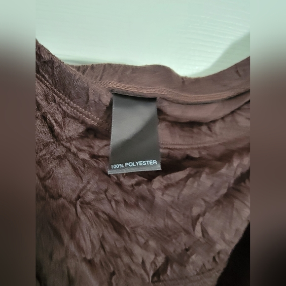 NWT Avenue Brown Tiered Maxi Skirt - Picture 4 of 8